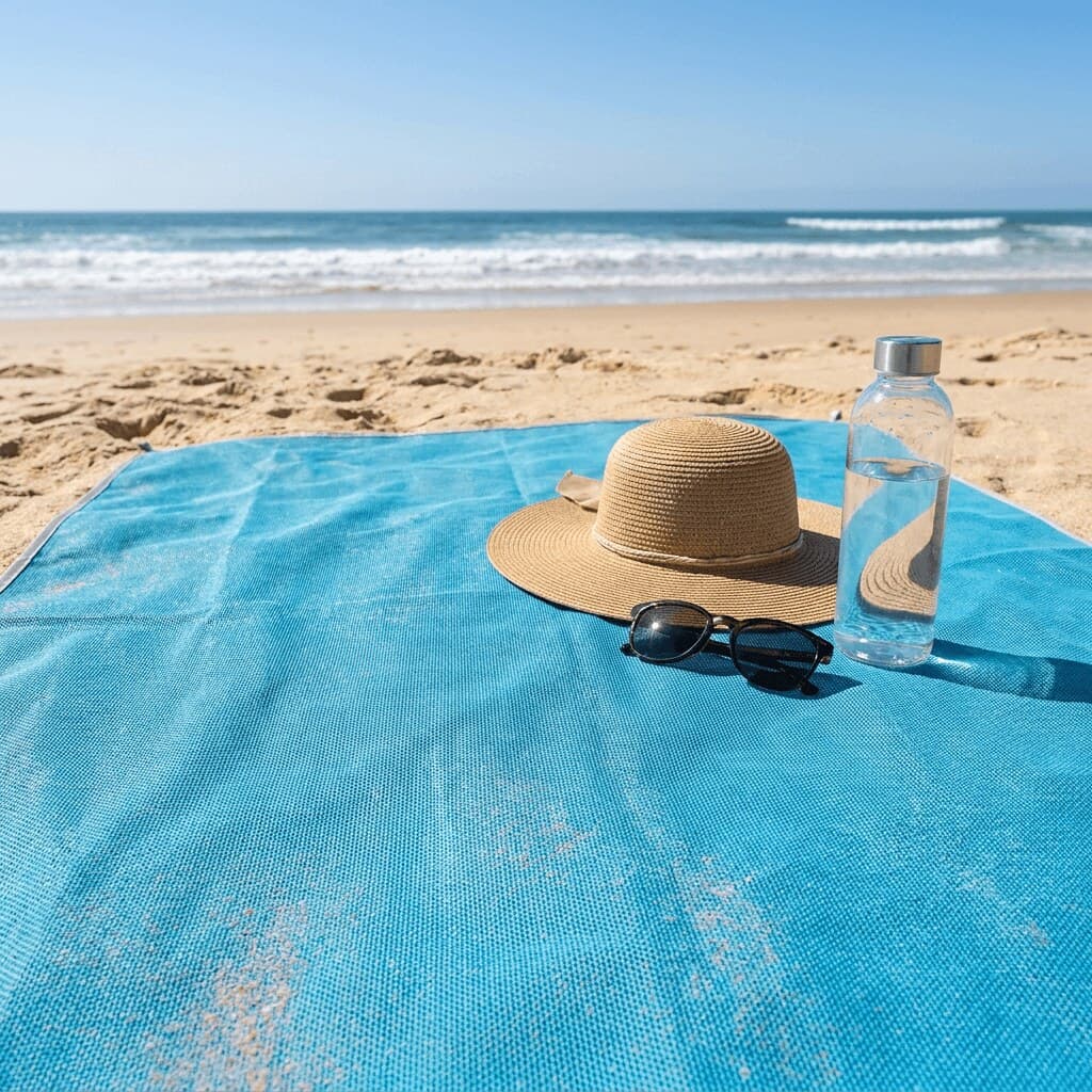 SolScape™ XL Sand-Free Beach Mat (200x200cm) 2